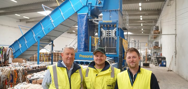 Presona baler at Salling Group in Denmark